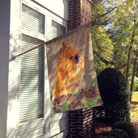 Brussels Griffon Flag Canvas House Size