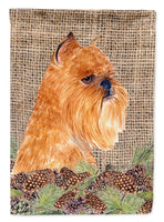 Brussels Griffon Flag Canvas House Size
