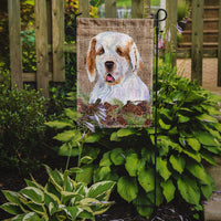 Clumber Spaniel Flag Garden Size