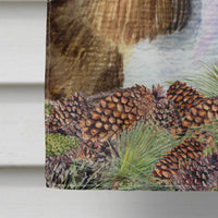Springer Spaniel Flag Canvas House Size