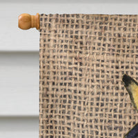 Basenji Flag Canvas House Size