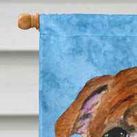 Bulldog English Flag Canvas House Size