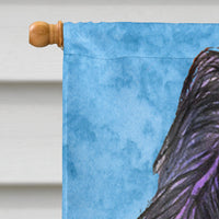 Briard Flag Canvas House Size