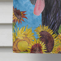 Briard Flag Canvas House Size