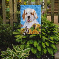 Clumber Spaniel Flag Garden Size