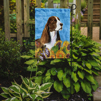 Springer Spaniel Flag Garden Size