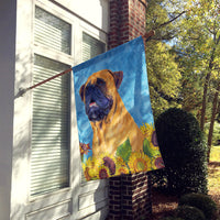 Bullmastiff Flag Canvas House Size
