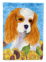 Cavalier Spaniel Flag Canvas House Size