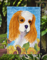 Cavalier Spaniel Flag Garden Size