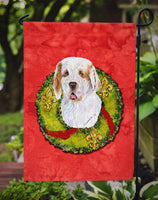 Clumber Spaniel Flag Garden Size
