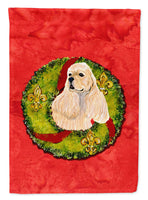 Cocker Spaniel Flag Canvas House Size