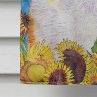 Collie Smooth Flag Canvas House Size