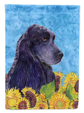 Cocker Spaniel Flag Canvas House Size