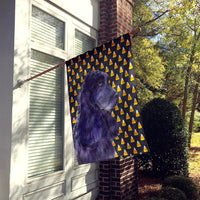 Cocker Spaniel Candy Corn Halloween Portrait Flag Canvas House Size