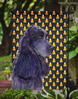 Cocker Spaniel Candy Corn Halloween Portrait Flag Garden Size