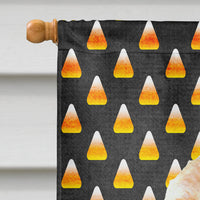 Cocker Spaniel Candy Corn Halloween Portrait Flag Canvas House Size