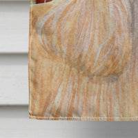 Cocker Spaniel Fall Leaves Portrait Flag Canvas House Size