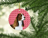 Springer Spaniel  Ceramic Ornament