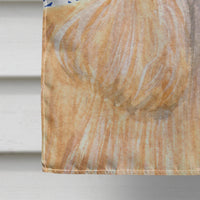 Cocker Spaniel Winter Snowflakes Holiday Flag Canvas House Size