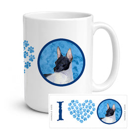 Caroline's Treasures SS4756-BU-CM15 Rat Terrier Coffee Mug 15 ounce SS4756, 15 ounce, multicolor