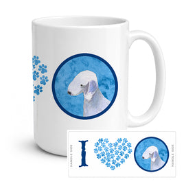 Caroline's Treasures SS4759-BU-CM15 Bedlington Terrier Coffee Mug 15 ounce SS4759, 15 ounce, multicolor