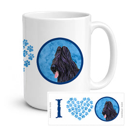 Caroline's Treasures SS4765-BU-CM15 Briard Coffee Mug 15 ounce SS4765, 15 ounce, multicolor