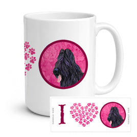 Caroline's Treasures SS4765-PK-CM15 Briard Coffee Mug 15 ounce SS4765, 15 ounce, multicolor