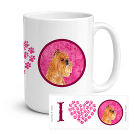 Caroline's Treasures SS4770-PK-CM15 Brussels Griffon Coffee Mug 15 ounce SS4770, 15 ounce, multicolor