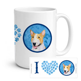 Caroline's Treasures SS4772-BU-CM15 Bull Terrier Coffee Mug 15 ounce SS4772, 15 ounce, multicolor