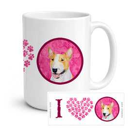 Caroline's Treasures SS4772-PK-CM15 Bull Terrier Coffee Mug 15 ounce SS4772, 15 ounce, multicolor