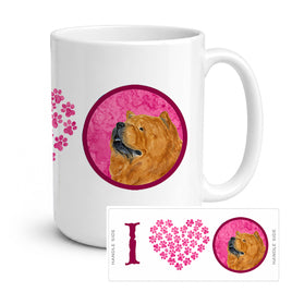 Caroline's Treasures SS4778-PK-CM15 Chow Chow Coffee Mug 15 ounce SS4778, 15 ounce, multicolor