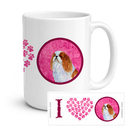 Caroline's Treasures SS4783-PK-CM15 English Toy Spaniel Coffee Mug 15 ounce SS4783, 15 ounce, multicolor