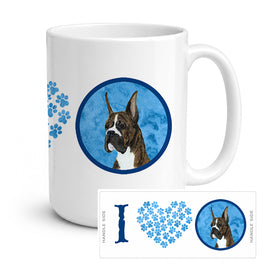 Caroline's Treasures SS4784-BU-CM15 Boxer Coffee Mug 15 ounce SS4784, 15 ounce, multicolor
