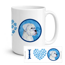 Caroline's Treasures SS4785-BU-CM15 Boxer Coffee Mug 15 ounce SS4785, 15 ounce, multicolor