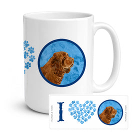 Caroline's Treasures SS4786-BU-CM15 Sussex Spaniel Coffee Mug 15 ounce SS4786, 15 ounce, multicolor