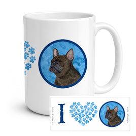 Caroline's Treasures SS4795-BU-CM15 French Bulldog Coffee Mug 15 ounce SS4795, 15 ounce, multicolor