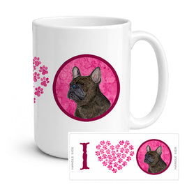 Caroline's Treasures SS4795-PK-CM15 French Bulldog Coffee Mug 15 ounce SS4795, 15 ounce, multicolor