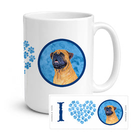 Caroline's Treasures SS4796-BU-CM15 Mastiff Coffee Mug 15 ounce SS4796, 15 ounce, multicolor