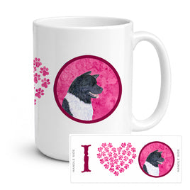 Caroline's Treasures SS4797-PK-CM15 Akita Coffee Mug 15 ounce SS4797, 15 ounce, multicolor