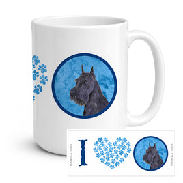 Caroline's Treasures SS4799-BU-CM15 Schnauzer Coffee Mug 15 ounce SS4799, 15 ounce, multicolor