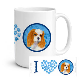 Caroline's Treasures SS4803-BU-CM15 Cavalier Spaniel Coffee Mug 15 ounce SS4803, 15 ounce, multicolor