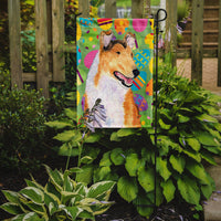 Collie Smooth Easter Eggtravaganza Flag Garden Size