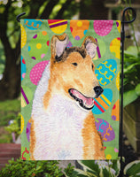 Collie Smooth Easter Eggtravaganza Flag Garden Size