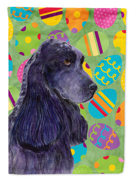 Cocker Spaniel Easter Eggtravaganza Flag Garden Size