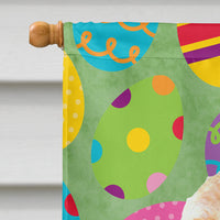 Cocker Spaniel Easter Eggtravaganza Flag Canvas House Size