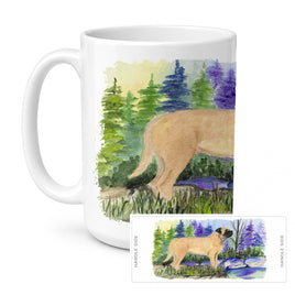Caroline's Treasures SS8009CM15 Mastiff Coffee Mug, 15 ounce, multicolor