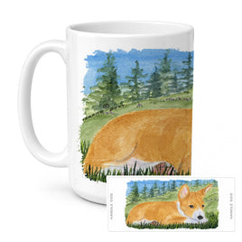 Caroline's Treasures SS8016CM15 Basenji Coffee Mug, 15 ounce, multicolor