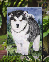 Alaskan Malamute Flag Garden Size