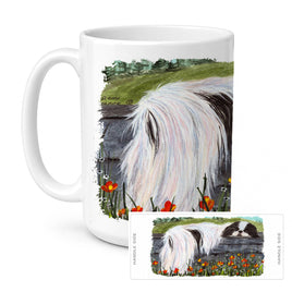 Caroline's Treasures SS8030CM15 Japanese Chin Coffee Mug, 15 ounce, multicolor