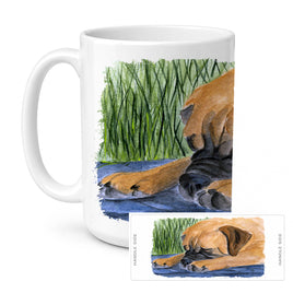 Caroline's Treasures SS8033CM15 Bullmastiff Coffee Mug, 15 ounce, multicolor